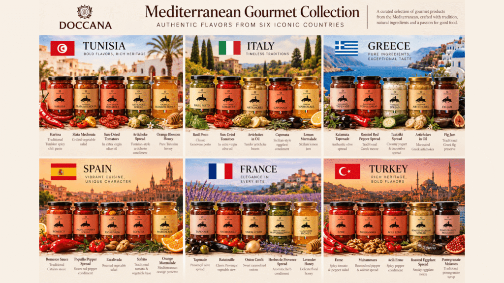DOCCANA Mediterranean Gourmet Collection
